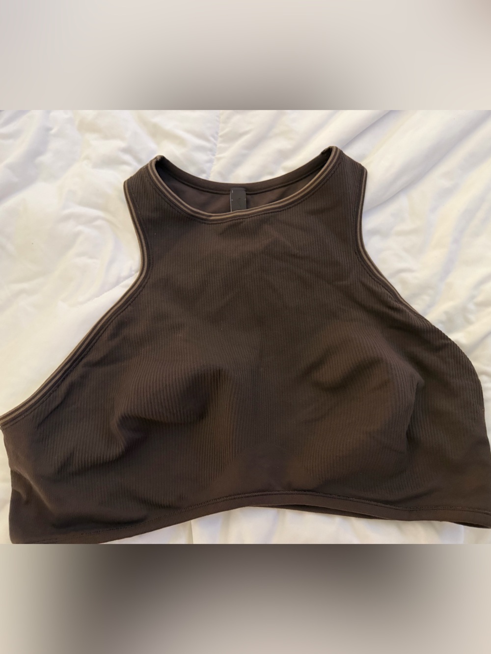 Nike Skims Ribbed Seamless Racer Front Bra